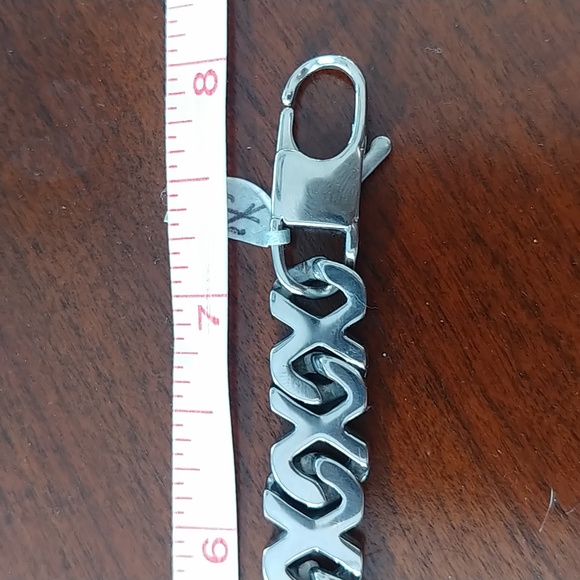 Stainless steel bracelet X link NEW - Picture 4 of 6